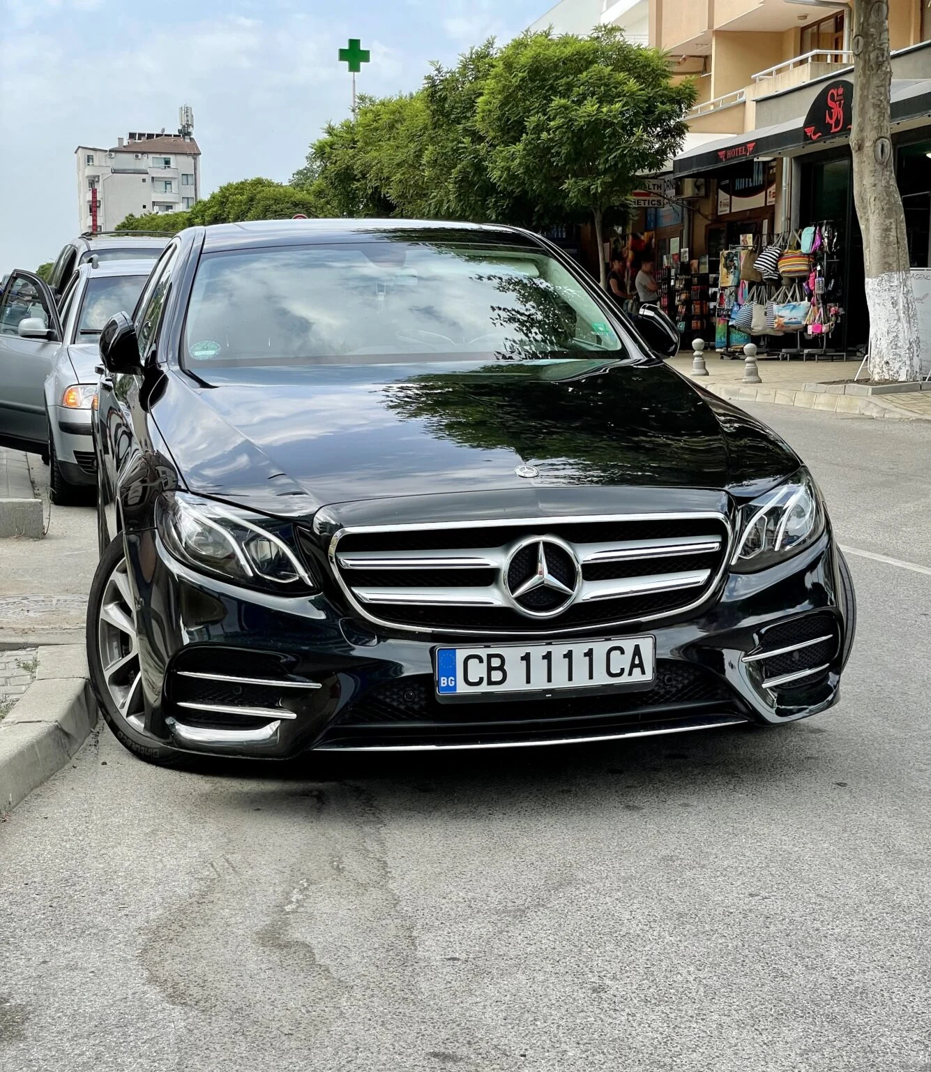 Mercedes E-Class private transfer vehicle in Sofia