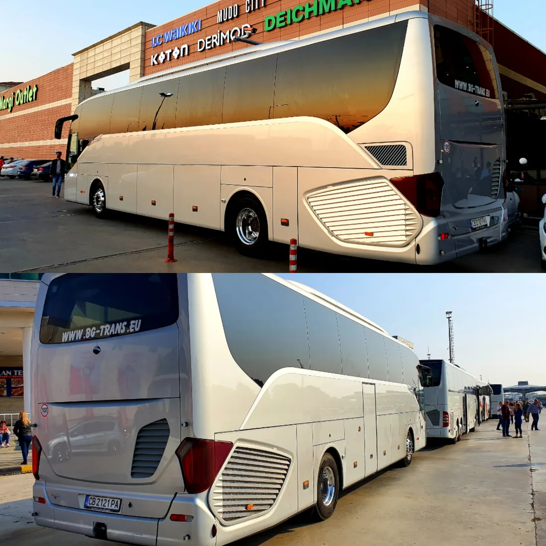 Premium coach interior and exterior