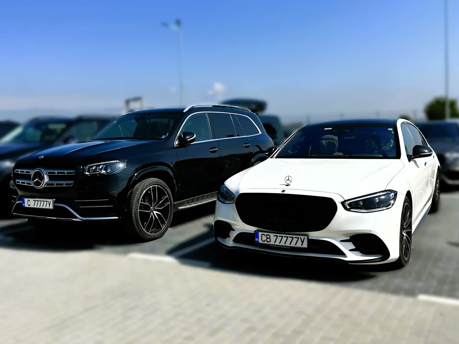 Mercedes-Benz GLS and S-Class fleet