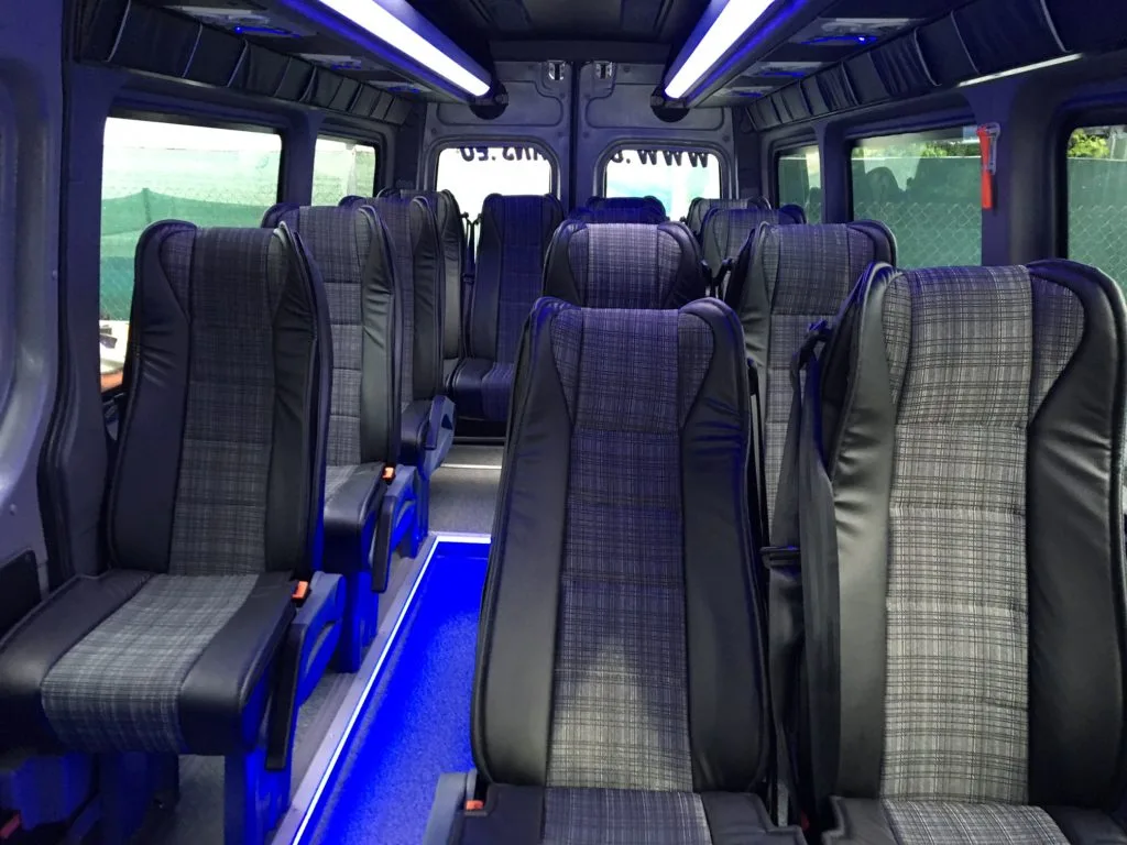 Mercedes-Benz minibus cabin